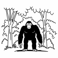 Vector Ape Art