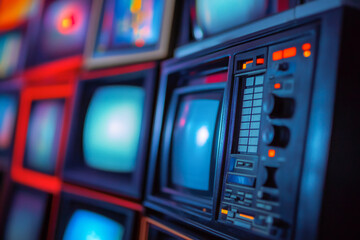 old tv panel