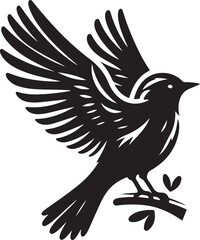 eagle silhouette vector