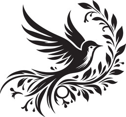black and white tattoo