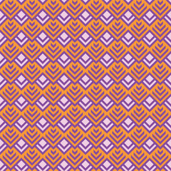 Vector geometric ornament in ethnic style. Abstract seamless pattern with EPS 10.Simple modern background texture. Repeat geo design