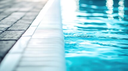 Obraz premium Swimming Pool Edge