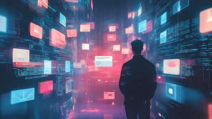 person in the city