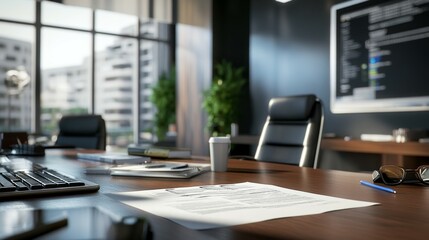 an office of the transfer day for soccer managers