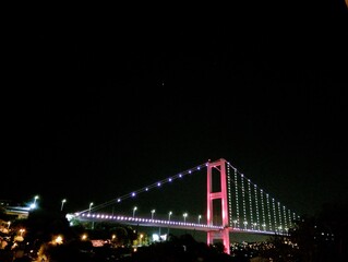 bridge at night