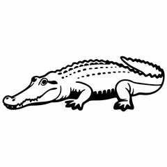 Alligator Vector Art
