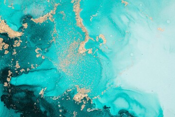 Original artwork photo of marble ink abstract art. High resolution photograph from exemplary original painting. Abstract painting was painted on HQ paper texture to create smooth marbling pattern.