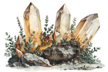 Crystalized Elegance: A Captivating Display of Nature's Masterpiece