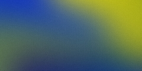 Abstract gradient color Blue and Yellow texture noise background, for poster banner