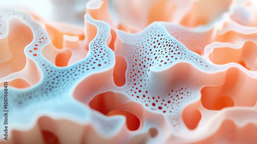 Poster abstract close-up of colorful soft texture