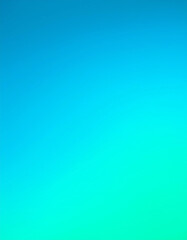 Obraz premium Serene Aqua Gradient: Tranquil Blue Hues