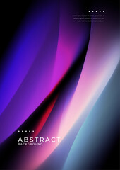 Obraz premium Vibrant Abstract Background with Gradient Glow