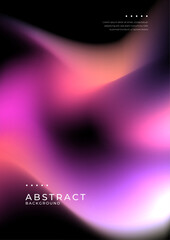 Obraz premium Vibrant Abstract Background with Gradient Glow