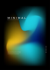 Vibrant Tech Gradient Abstract Background Design. Abstract design featuring vibrant gradients. Perfect for tech, creative, and modern themes, evoking a futuristic and dynamic feeling