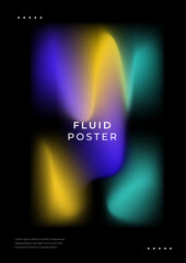 Colorful Abstract Tech Gradient Background with Vivid Light Blends. Vibrant tech gradient design. Ideal for modern digital presentations, backgrounds, or creative projects seeking a dynamic aesthetic