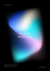 Vibrant Tech Gradient with Neon Light Waves. A vibrant gradient with neon colors blending smoothly on a dark background. Ideal for tech and design projects requiring a modern abstract look