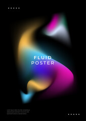 Colorful Abstract Tech Gradient Background with Vivid Light Blends. Vibrant tech gradient design. Ideal for modern digital presentations, backgrounds, or creative projects seeking a dynamic aesthetic