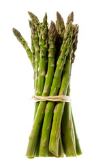 Asperges vertes en botte