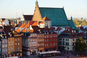 Obraz premium Historic Center of Warsaw, Poland