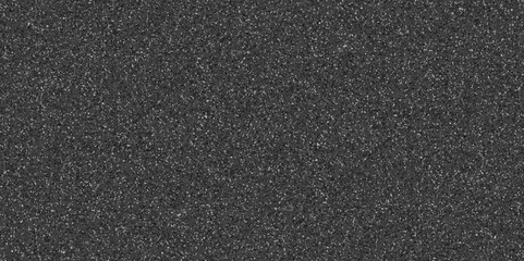 Fototapeta premium Abstract design with black paper background and terrazzo flooring texture. Terrazzo design with white polished sandstone wall texture. this design are uses for Quartz surface white. 