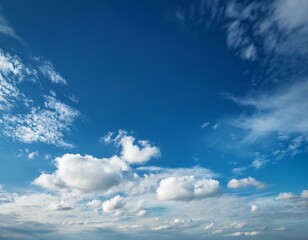 Obraz premium Himmel Hintergrund Postkarte ideal Für Rendering Architektur Visualisierungen etc 