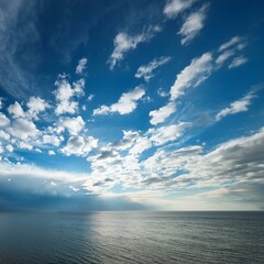 Obraz premium Himmel Hintergrund Postkarte ideal Für Rendering Architektur Visualisierungen etc 