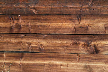 The old wood texture with natural patterns as a background.