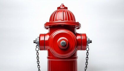 Fototapeta premium red fire hydrant