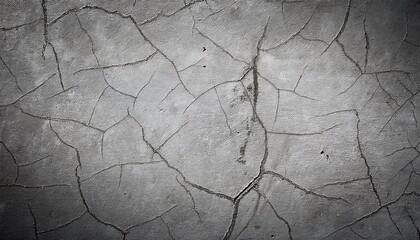 Obraz premium Concrete Texture with Fine Cracks Background 