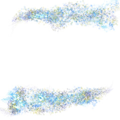 Sparkling bright Hanukkah glitter decorations