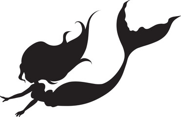 Mermaid SVG, Mermaid SVG Bundle, Mermaid Clipart, Mermaid svg files for cricut, Mermaid silhouette, Mermaids svg, Mermaid cut file
