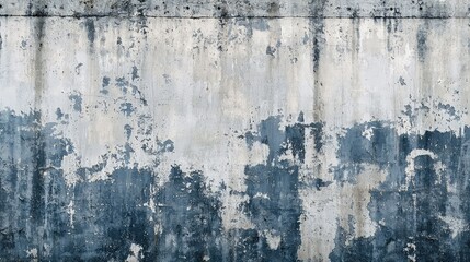 Navy Blue Concrete Wall Texture with Subtle Wear