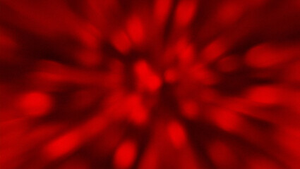 Abstract Red Motion Blur with Light Patterns