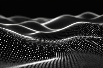 white dots dancing on a dark canvas exploring abstract patterns and textures