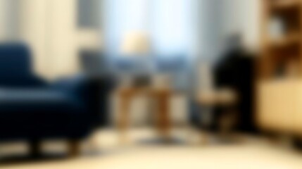 Modern Minimalistic Concrete Coworking Office room with Blank Walls, High Ceilings,and Mockup Frame