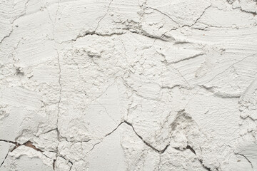 Plaster texture, plaster with cracks as background.