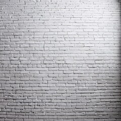 Obraz premium white brick wall may used as background white texture