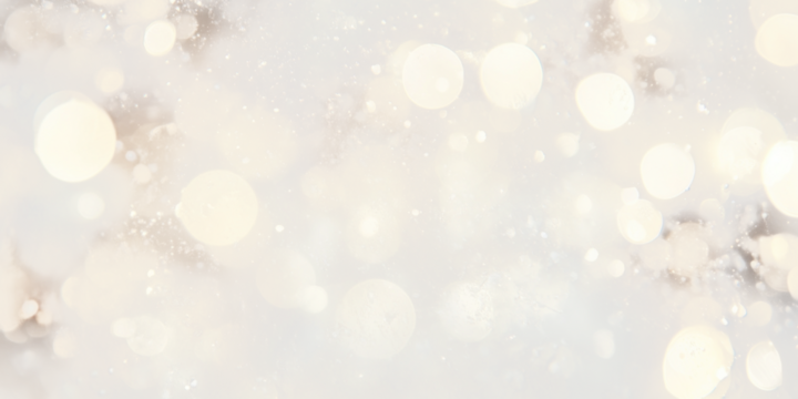 Abstract cream bokeh lighting outdoors glitter.