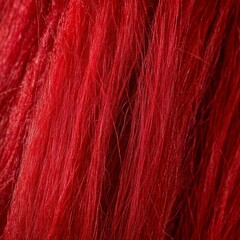 Naklejka premium Close-up of textured crimson fibrous material