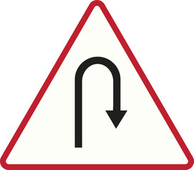 U Turn Sign