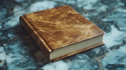 Minimalist financial planner notebook on a tidy workspace, sleek design, organized layout, promotes clarity and focus in budgeting tasks