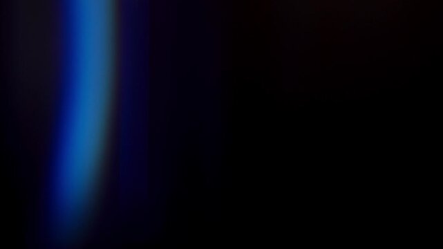 Light Flares Overlay on Black Background. For transition or overlay