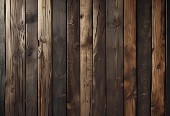 Naklejka premium textured dark wood paneling