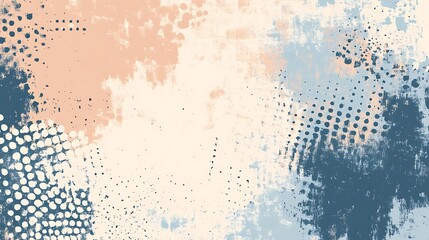 Abstract blue, pink, and white digital background with texture.