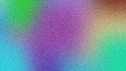 Bold Gradient with Grainy Noise for Eye-Catching Poster Design