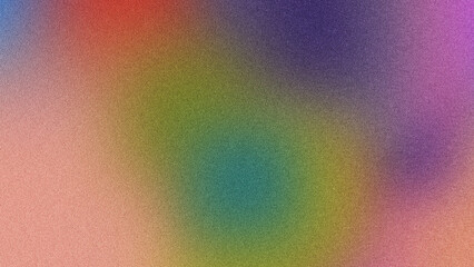 Bold Gradient with Grainy Noise for Eye-Catching Poster Design