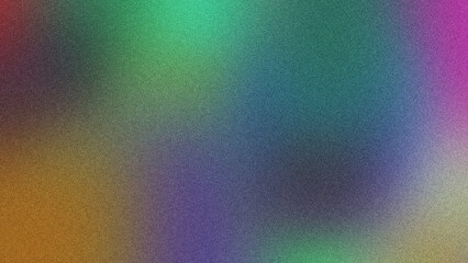 Bold Gradient with Grainy Noise for Eye-Catching Poster Design