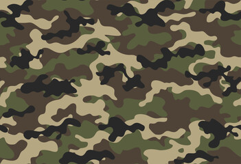 
seamless military camouflage pattern, army uniform texture, modern textile background