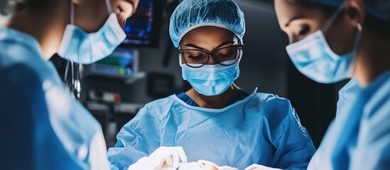 Innovative techniques are employed by a diverse team to save a patient's life.