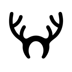 Obraz premium deer horn icon